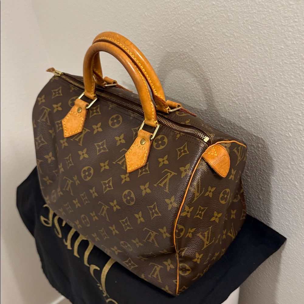 Louis Vuitton Classic Brown Satchel - Picture 1 of 8